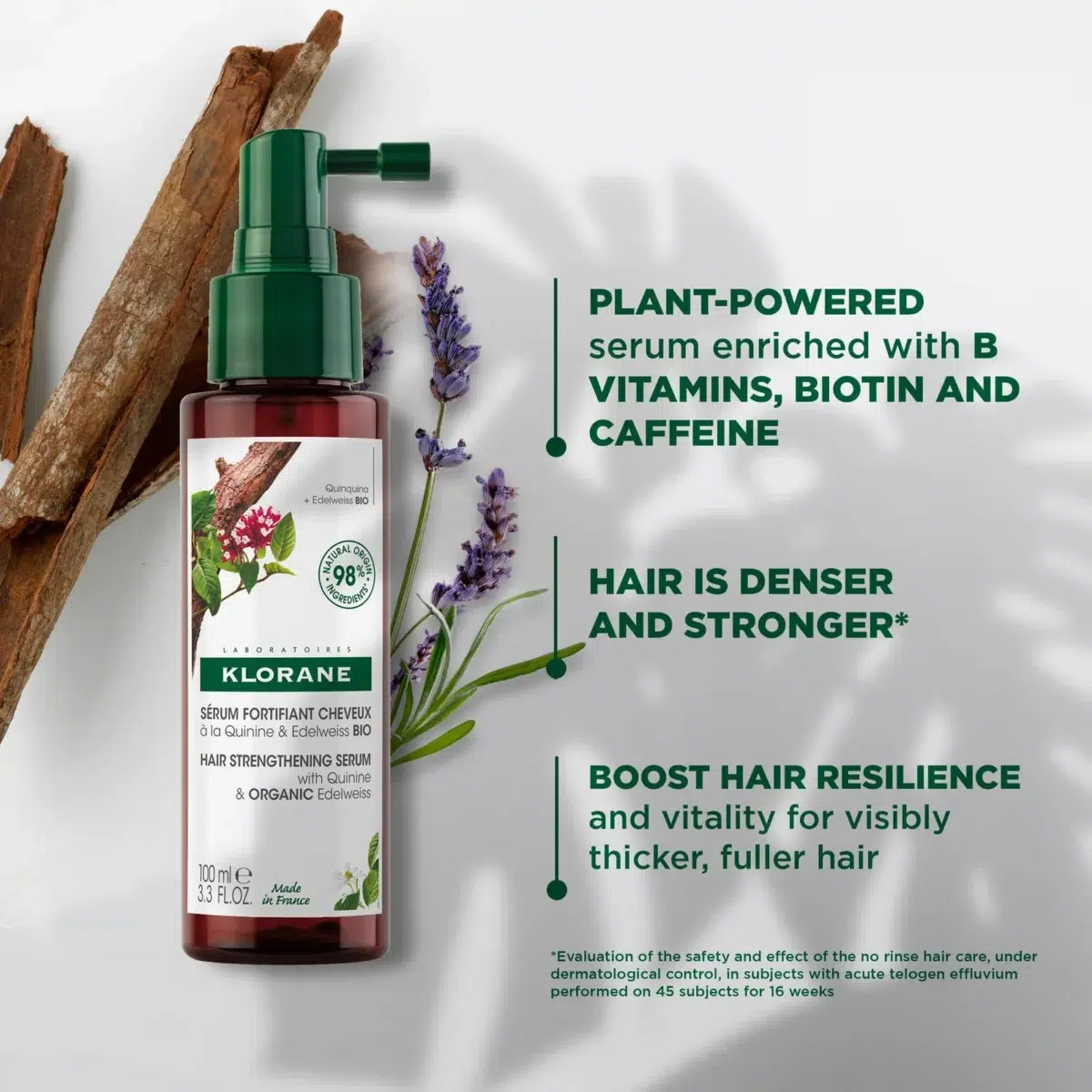 Klorane Anti-Hair Loss Serum 100ml – Image 3