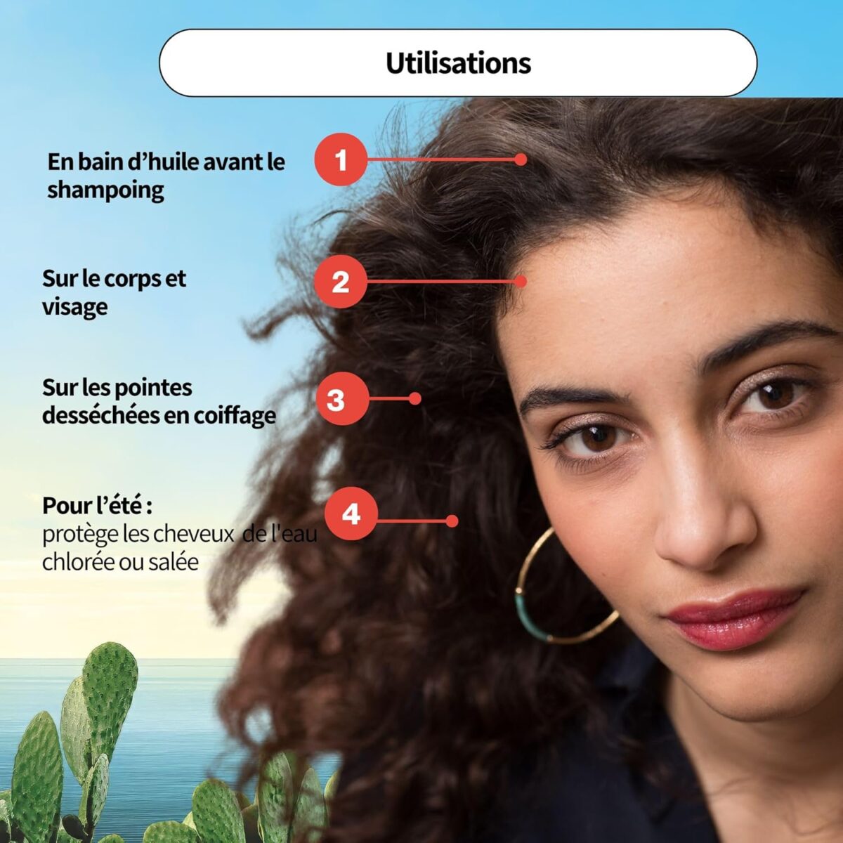 Shaeri Organic Prickly Pear Seed Oil Multi Use Oil 100ml – Image 4