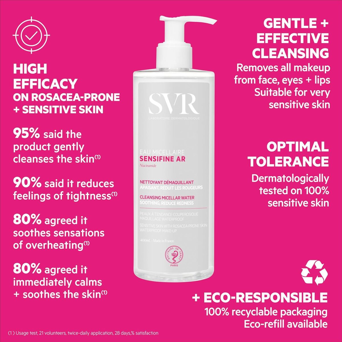 SVR Sensifine AR Micellar Water 400ml – Image 3