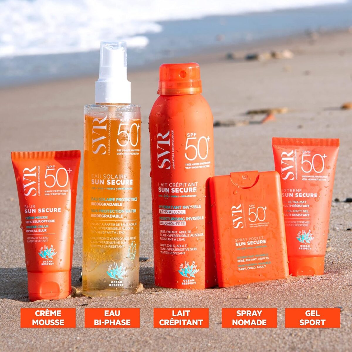 91IA8lANC1L._AC_SL1500_ SVR Sun Secure Blur Mousse Cream SPF50+ 50 ml – Image 5