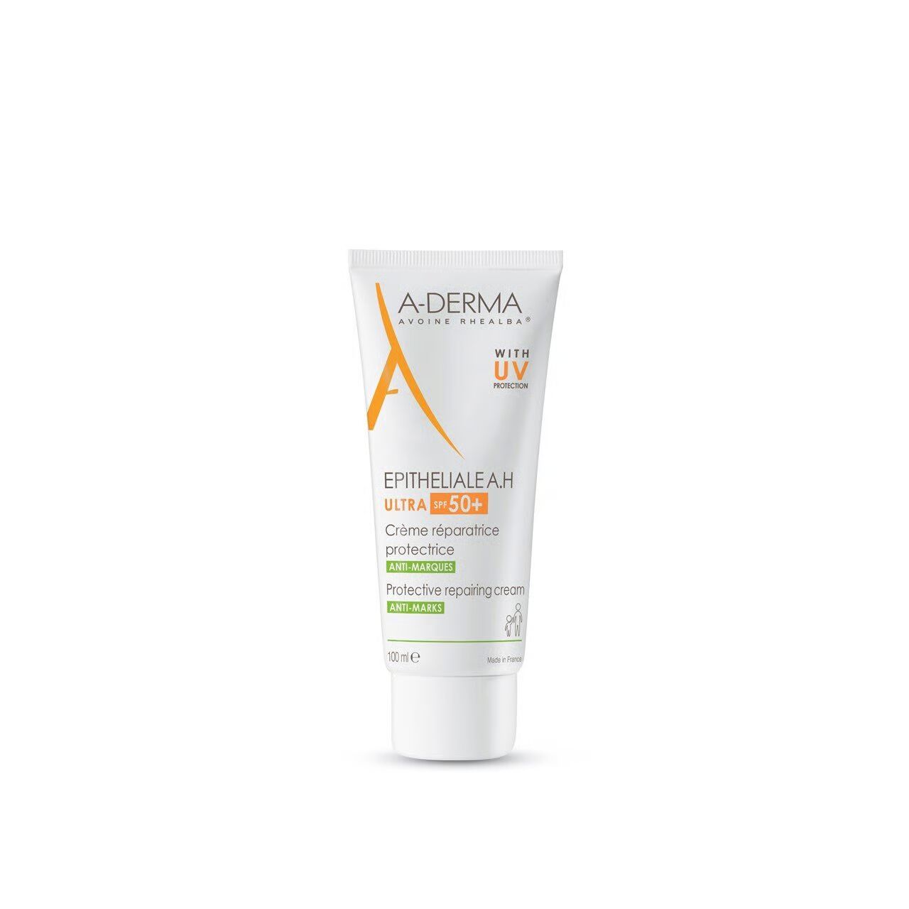 a-derma-epitheliale-a-h-ultra-protective-repairing-cream-spf50-100ml_converted A-Derma Epitheliale A.H. Ultra Protective Repairing Cream SPF50+ 100ml – Image 1