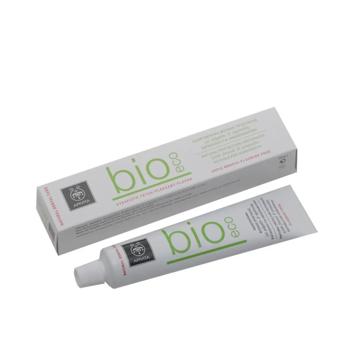 APIVITA Dental Care Bio-Eco Natural Protection Toothpaste 75ml – Image 2