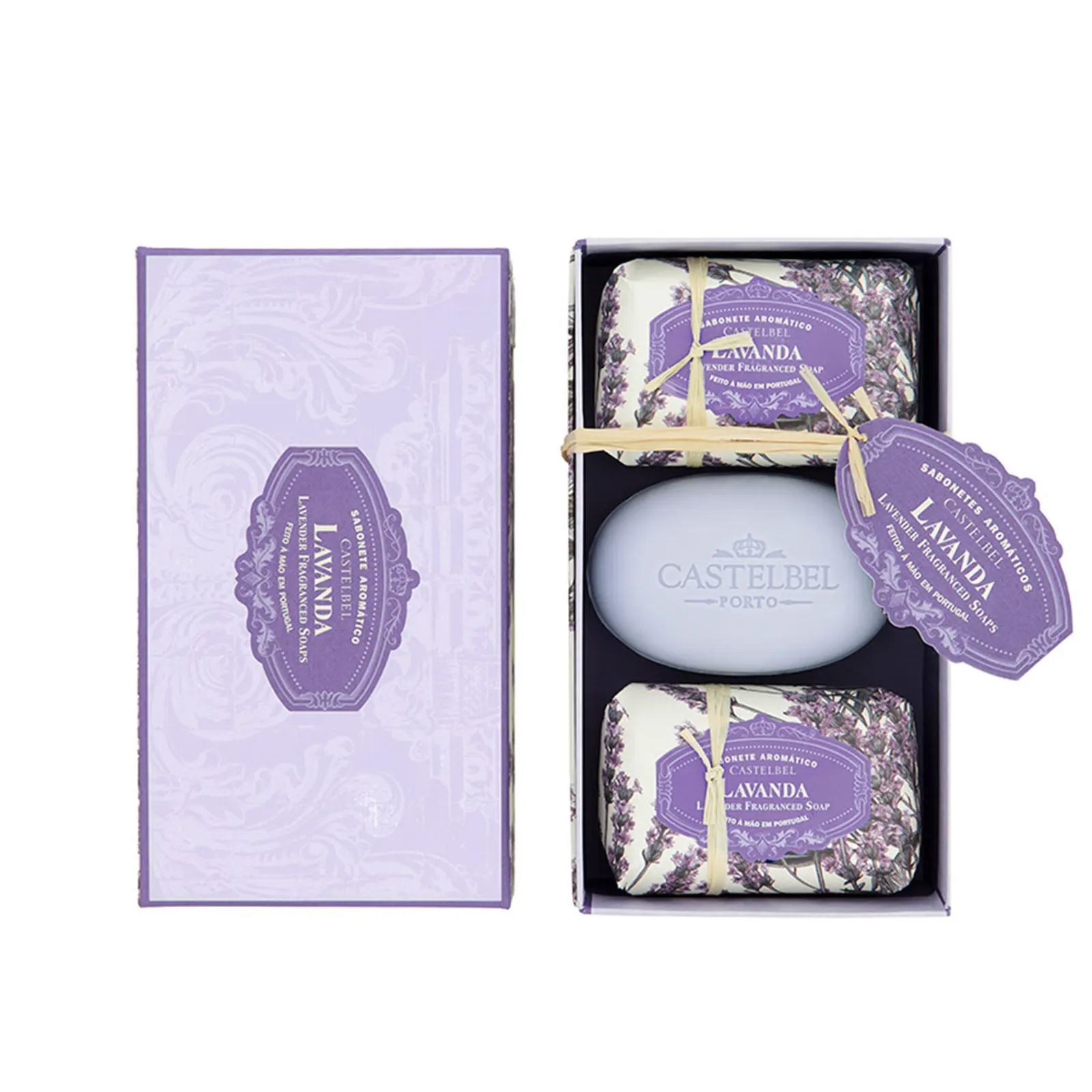 castelbel-lavender-soap-bar-3x150g_converted Castelbel Lavender Soap Bar 3x150g – Image 1