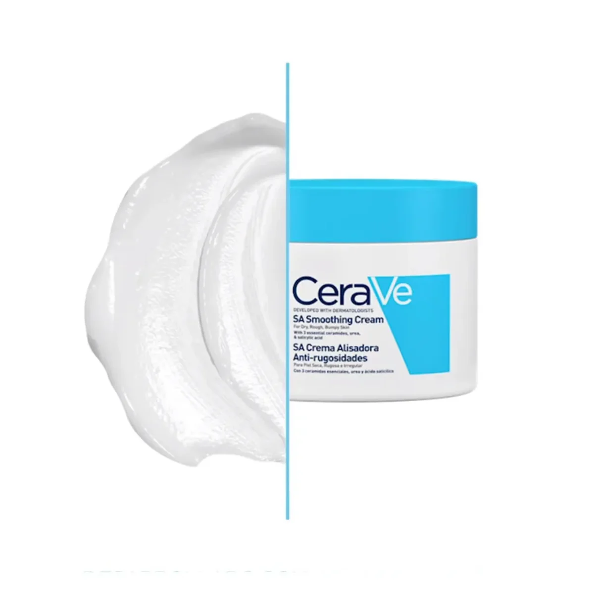 CeraVe SA Smoothing Cream for Dry, Rough, Bumpy Skin 10% Urea 340g – Image 3