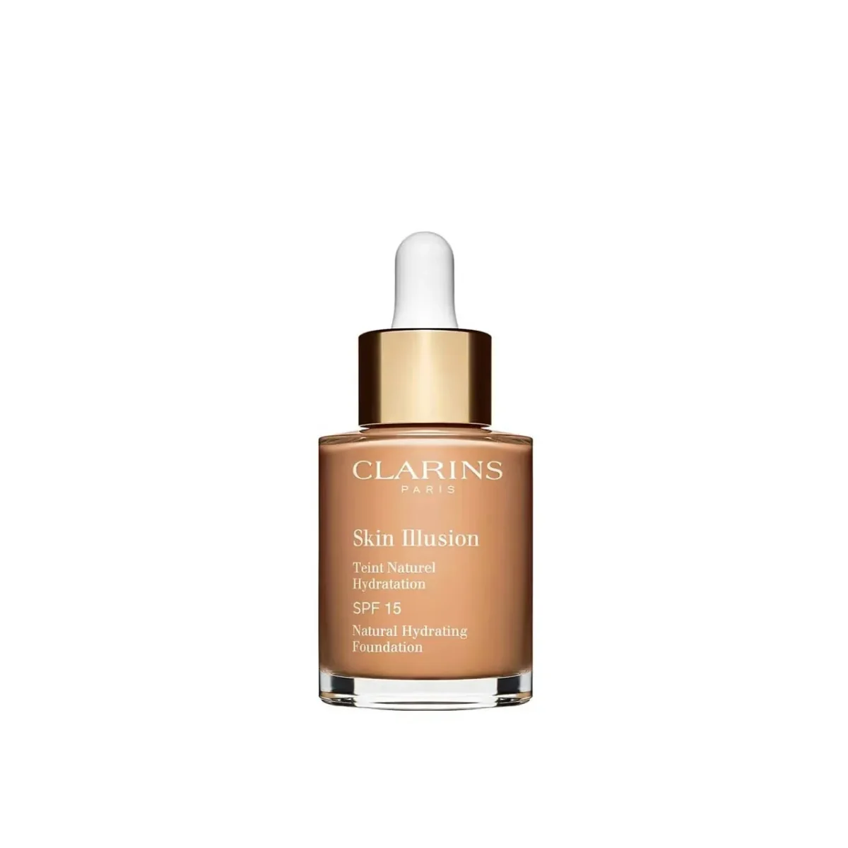 clarins-skin-illusion-foundation-spf15-111-auburn-30ml_converted Clarins Skin Illusion Foundation SPF15 111 Auburn 30ml – Image 1