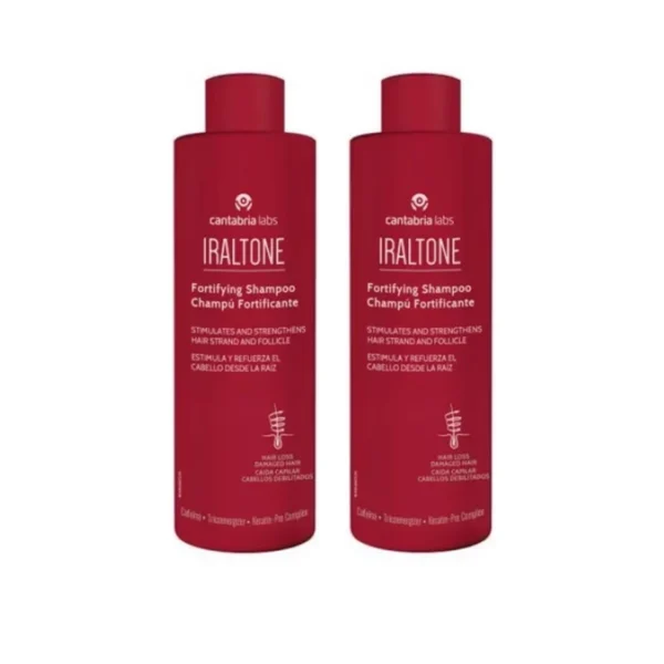 Iraltone Fortifying Shampoo 400ml x2