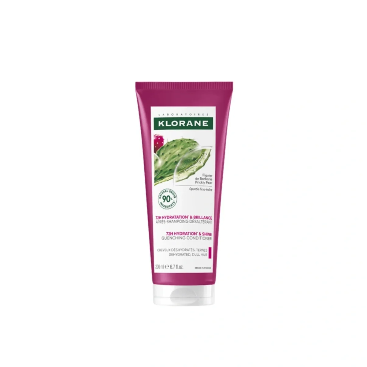 klorane-72h-hydration-shine-quenching-conditioner-prickly-pear-200ml Klorane 72h Hydration & Shine Plumping Mask Prickly Pear 250ml – Image 1
