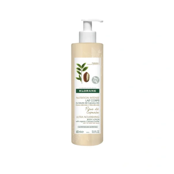 Klorane Body Cupuaçu Flower Nourishing Body Lotion 400ml