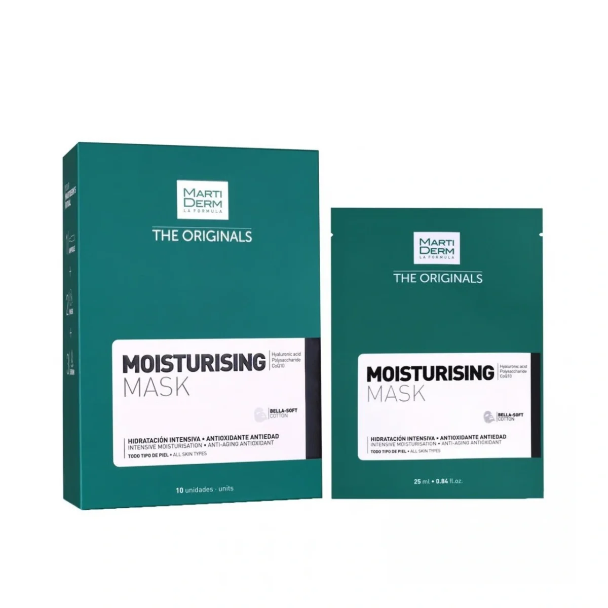 Martiderm Moisturizing Sheet Mask x10 – Image 1