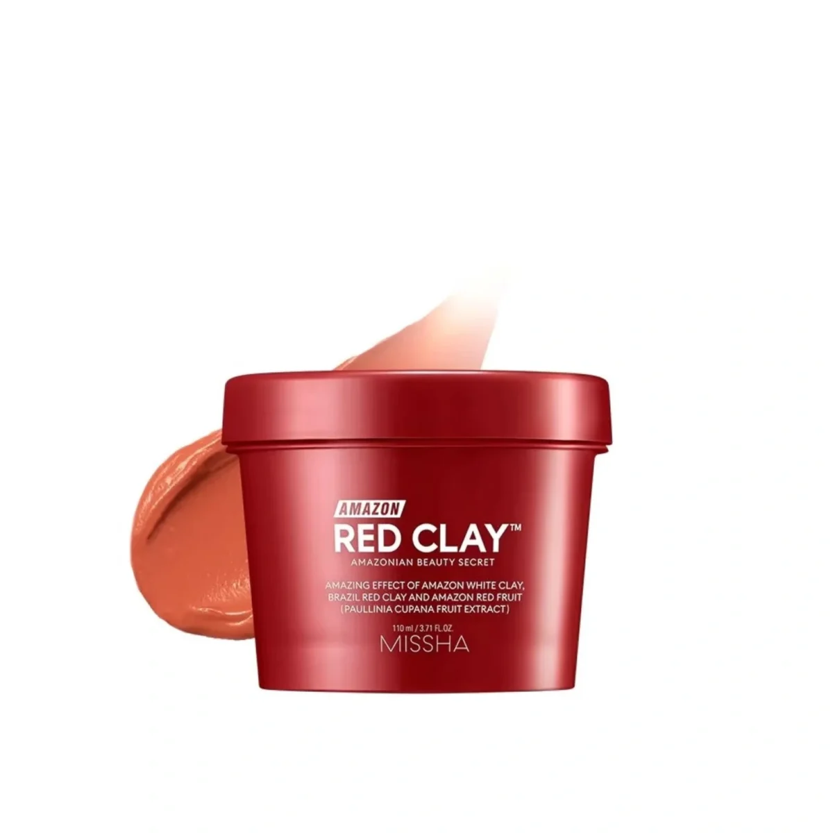 missha-amazon-red-claytm-pore-mask-110ml Missha Amazon Red Clay™ Pore Mask 110ml – Image 1