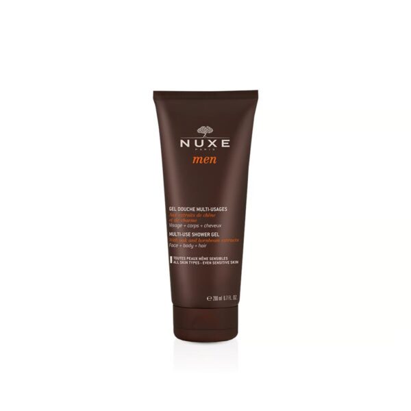 NUXE Men Multi-Use Shower Gel Hair & Body 200ml x2