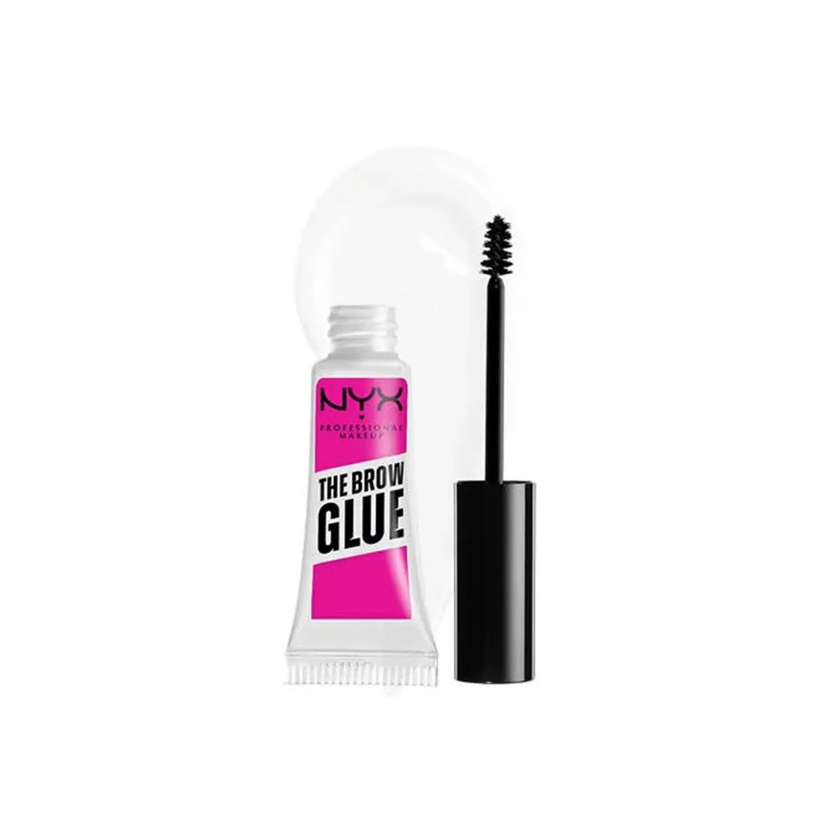 nyx-pro-makeup-the-brow-glue-instant-brow-styler-01-transparent-5g NYX Pro Makeup The Brow Glue Instant Brow Styler 01 Transparent 5g – Image 1