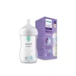 Philips Avent Natural Response AirFree Vent Baby Plastic Bottle 1m+ Elephant 260ml