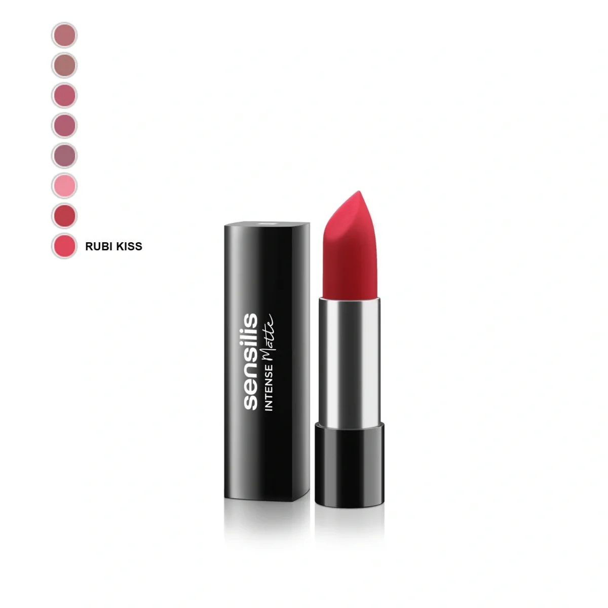 Sensilis Intense Matte 12h Lipstick 401 Rubi Kiss 3.5ml – Image 2