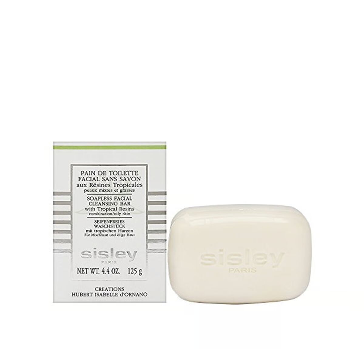 sisley-paris-soapless-facial-cleansing-bar-125g_converted Sisley Paris Soapless Facial Cleansing Bar 125g – Image 1