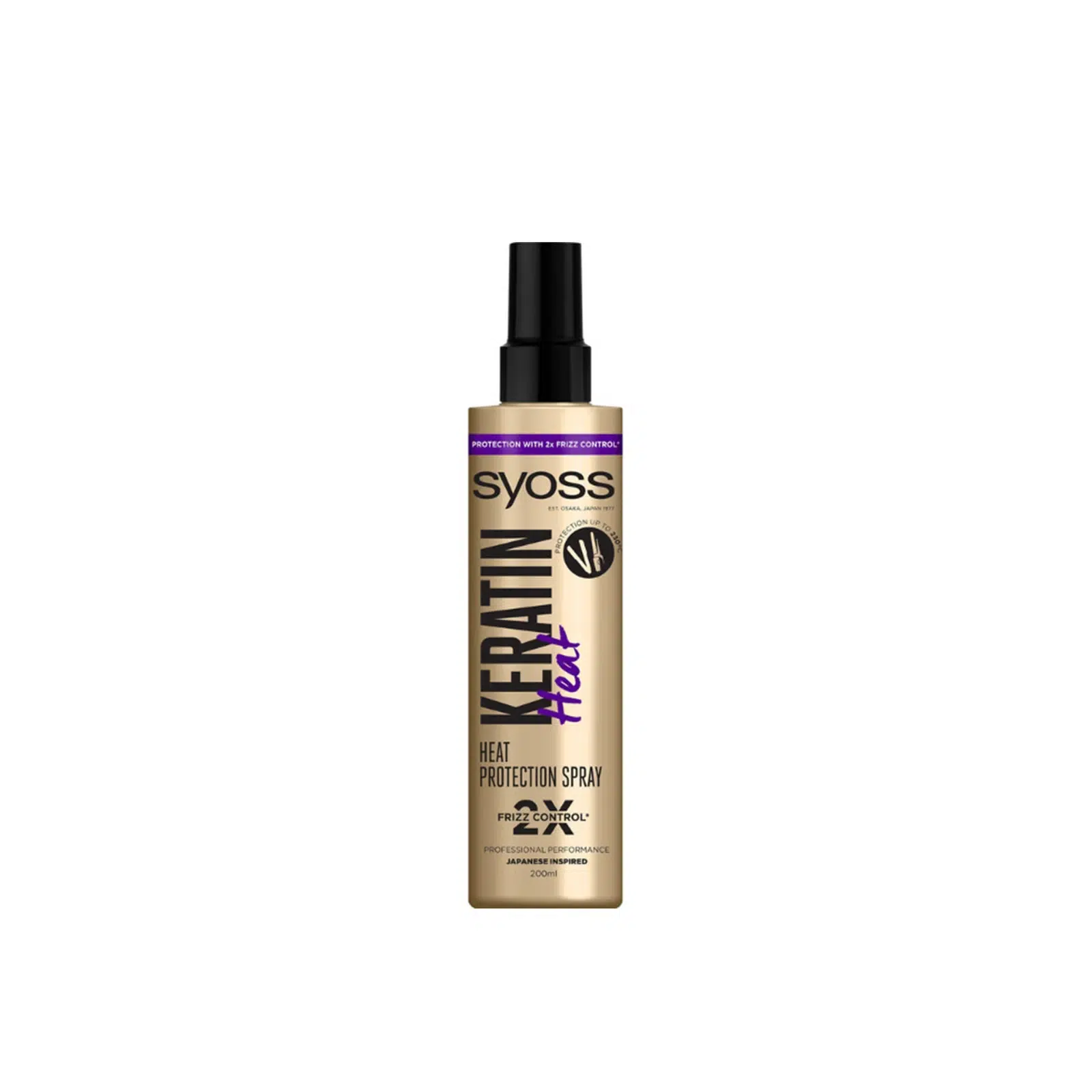 syoss-keratin-heat-protection-spray-200ml Syoss Keratin Heat Protection Spray 200ml – Image 1