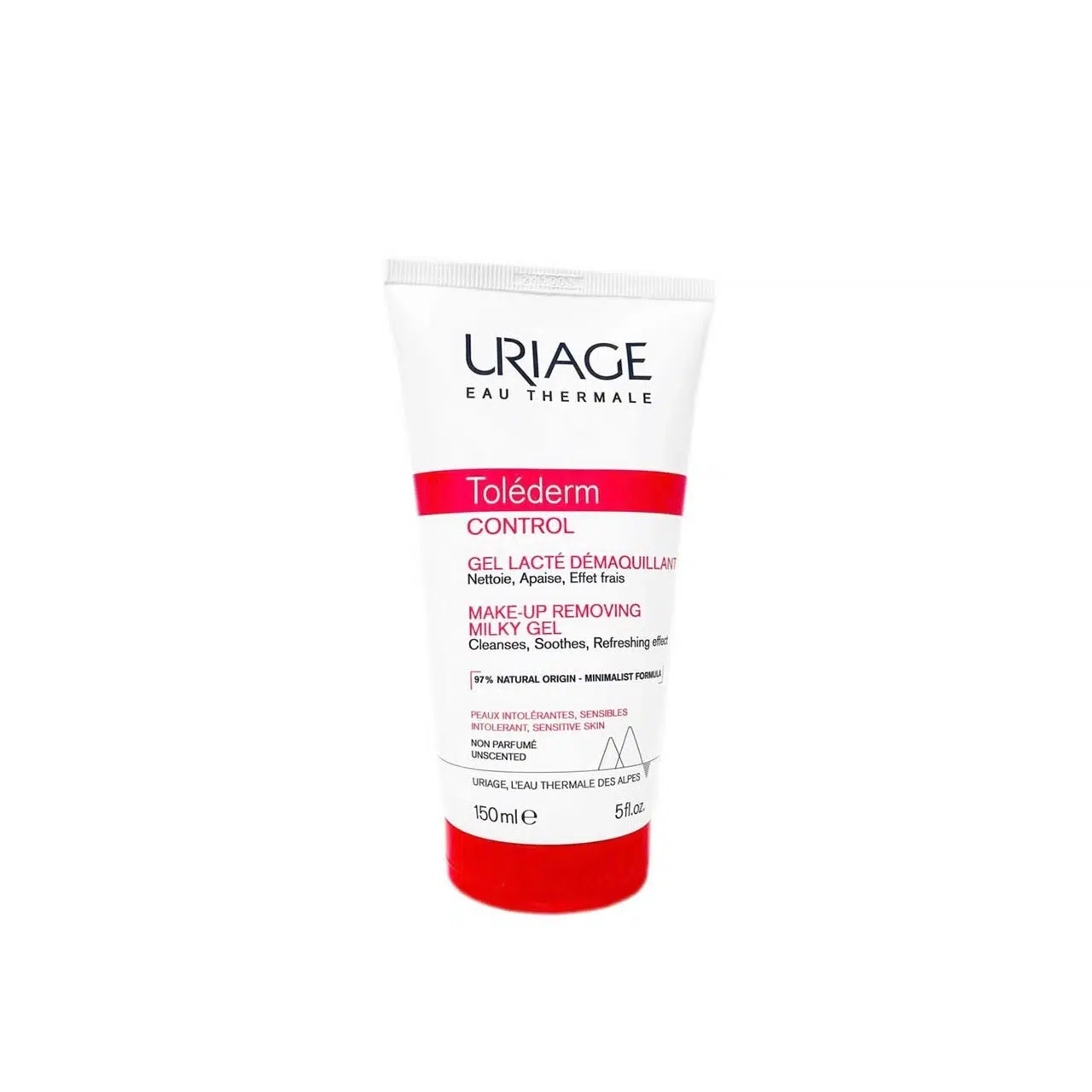 uriage-tolederm-control-make-up-removing-milky-gel-150ml Uriage Toléderm Control Make-up Removing Milky Gel 150ml – Image 1