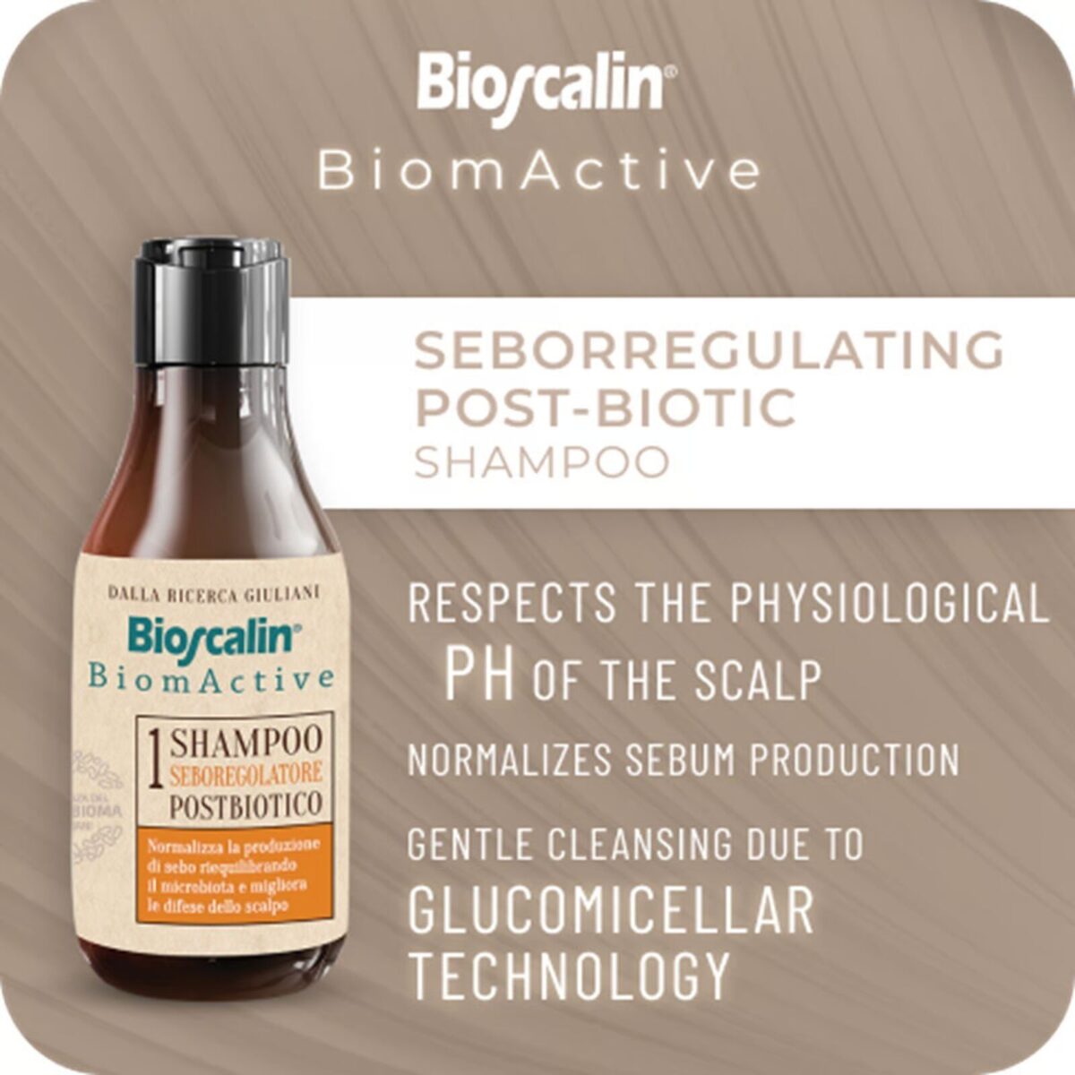Bioscalin BiomActive 1 Postbiotic Sebum-Regulating Shampoo 200ml – Image 2
