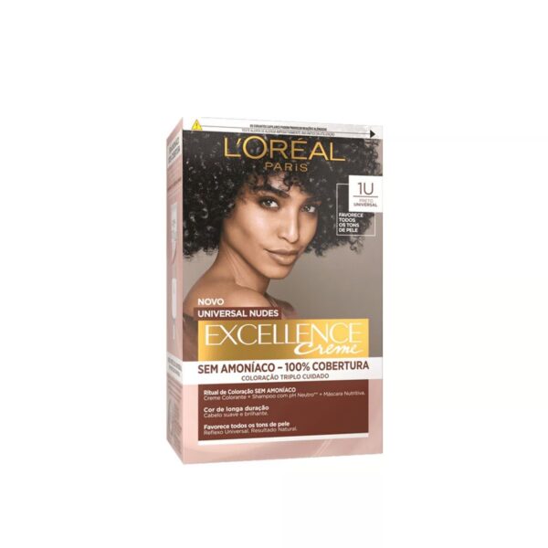 L'Oréal Paris Excellence Universal Nudes Creme Permanent Hair Dye 1U