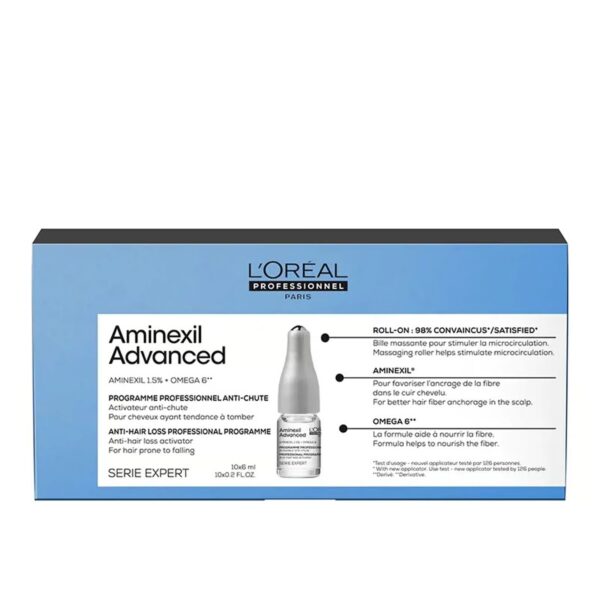 L'Oréal Professionnel Serie Expert Aminexil Advanced Anti-Hair Loss Programme 10x6ml