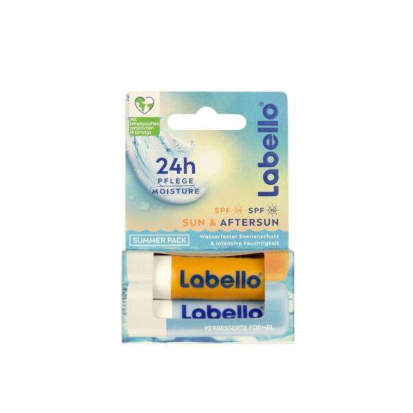 Labello Sun & After-Sun Lip Balm Set