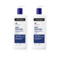 Neutrogena Deep Moisture Body Lotion Dry Skin 750ml x2 – Image 2