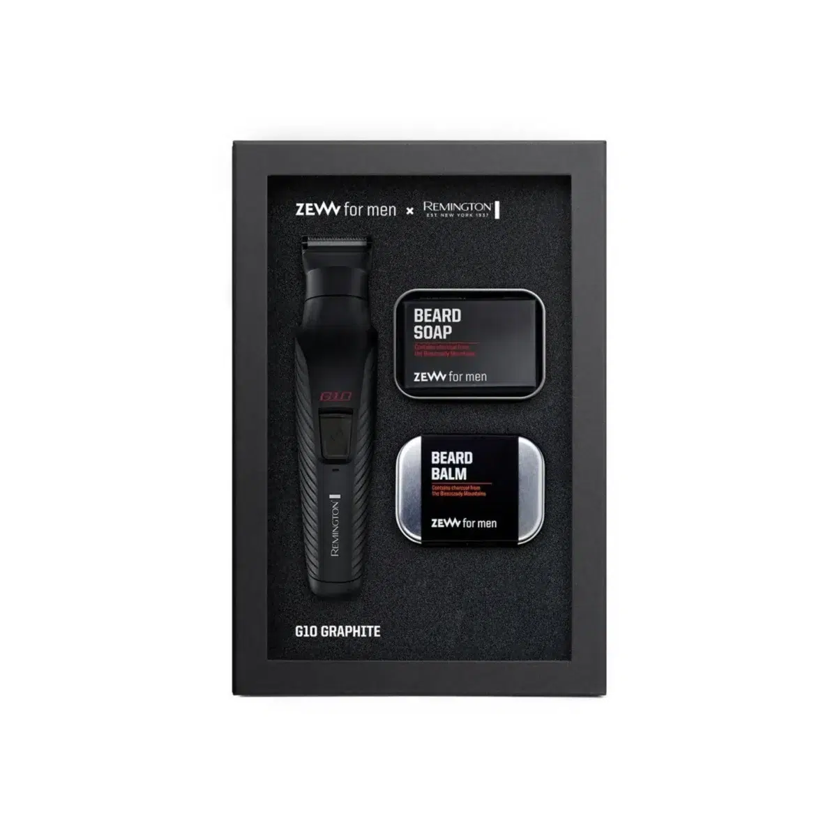 zew-for-men-x-remington-g10-graphite-set_converted Zew For Men x Remington G10 Graphite Set – Image 1